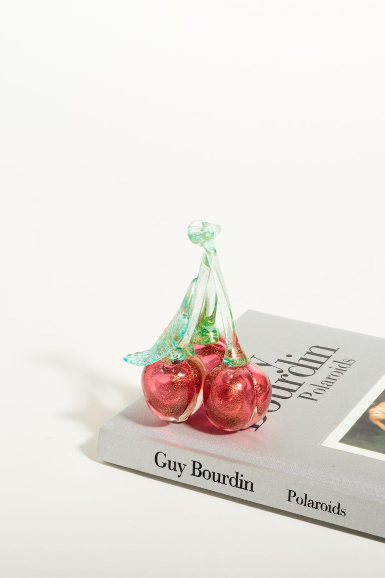Italian Glass Cherries at 1stDibs