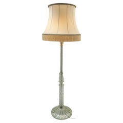 Lampadaire en verre de Murano par Seguso Vetri d'Arte - Design translucide irisé