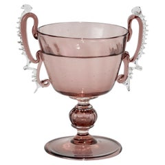 Italian Glass Goblet