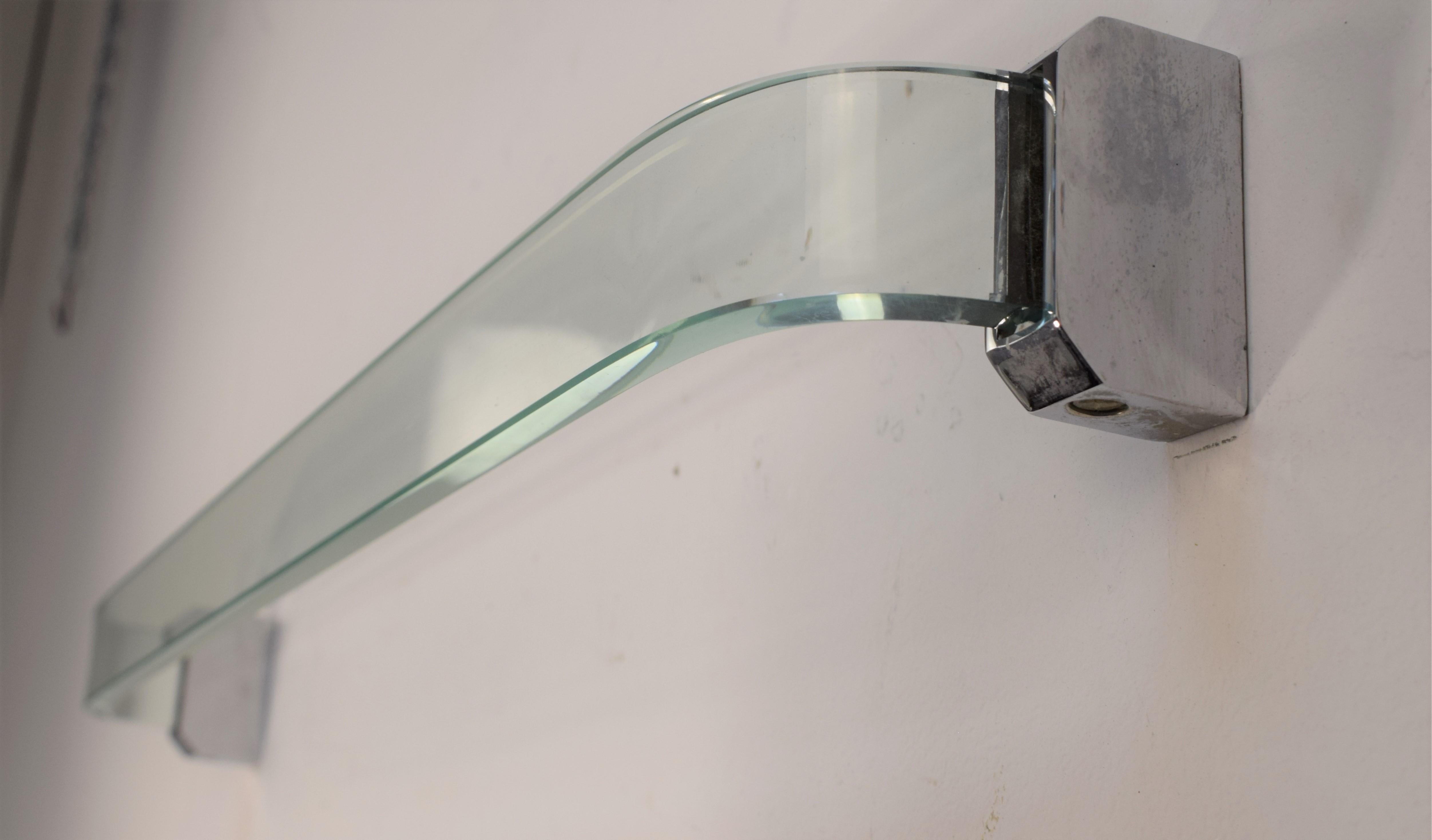 Mid-20th Century Italian Glass Handle by Veca, 1960s For Sale