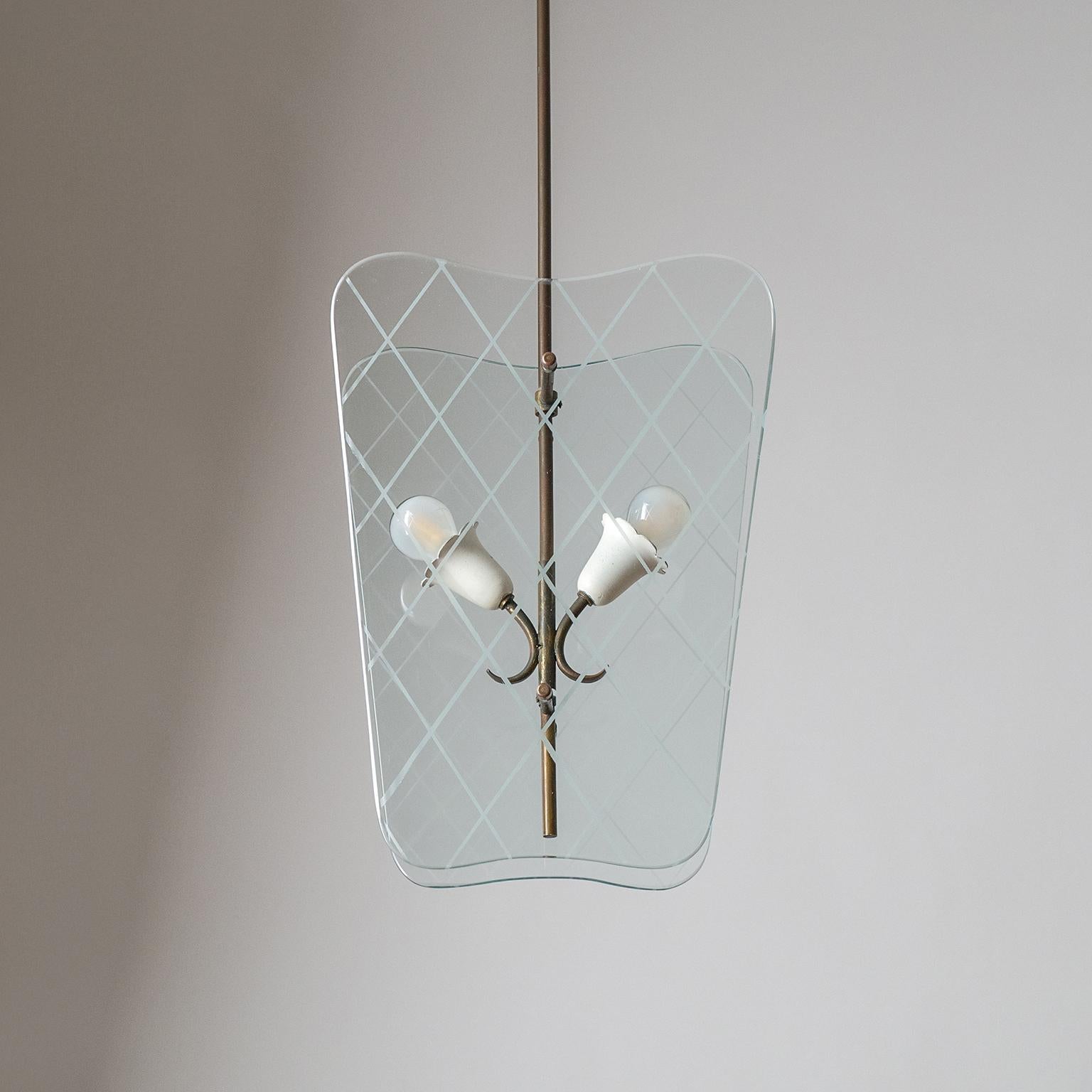 Italian Glass Lanterns, 1940s 10