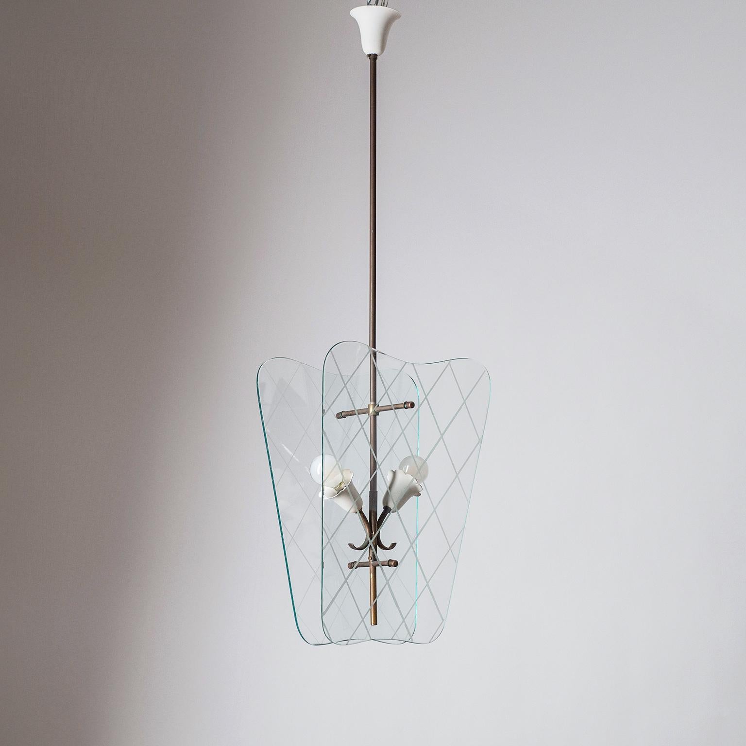 Italian Glass Lanterns, 1940s 11