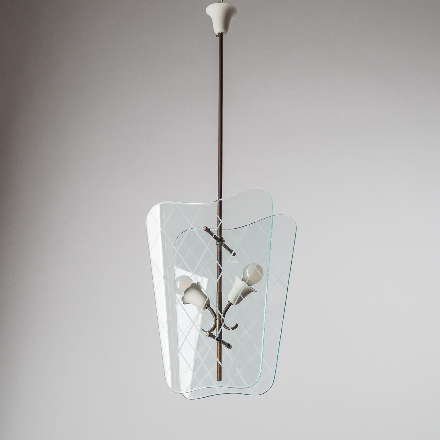 Italian Glass Lanterns, 1940s 2