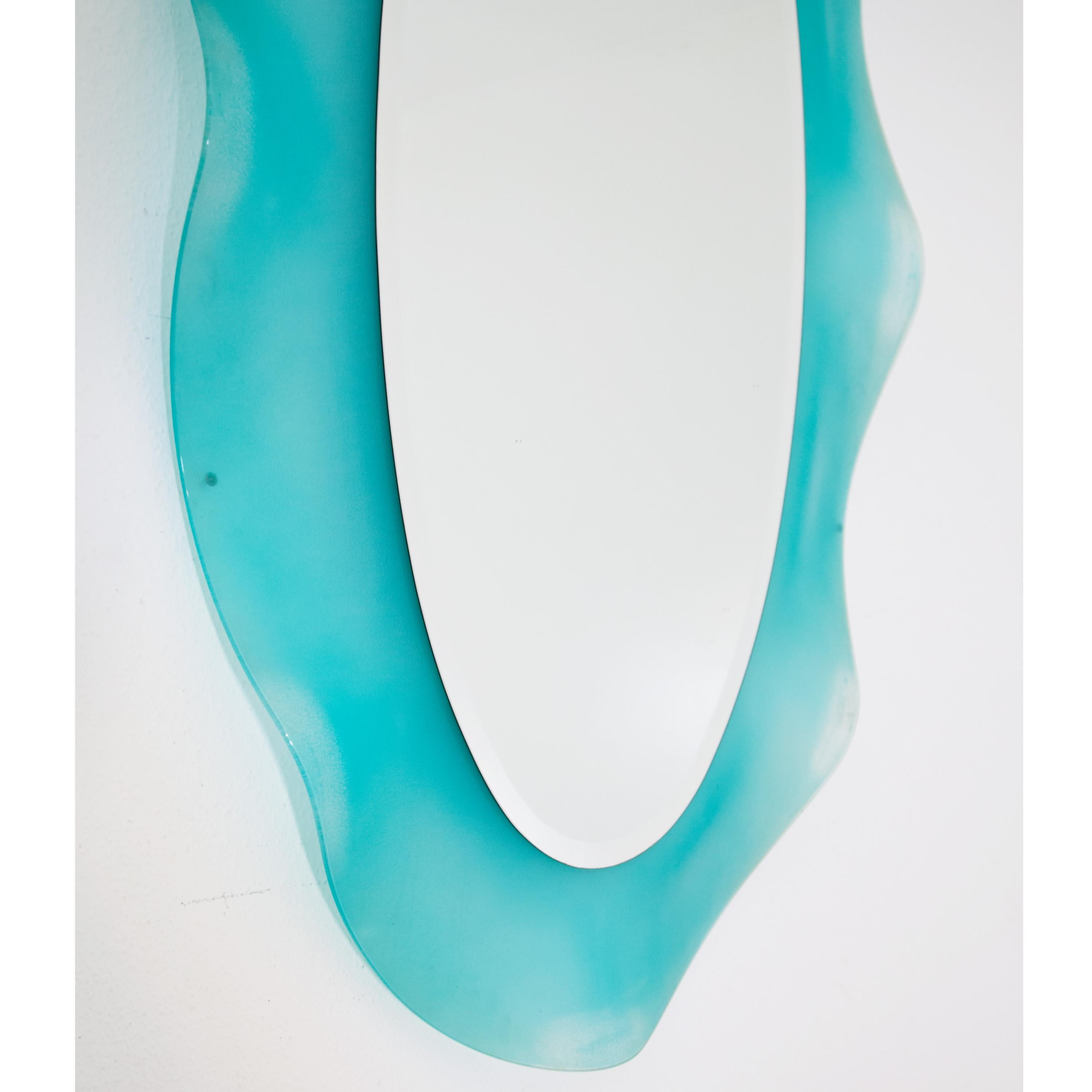 Moderne Miroir en verre italien en vente