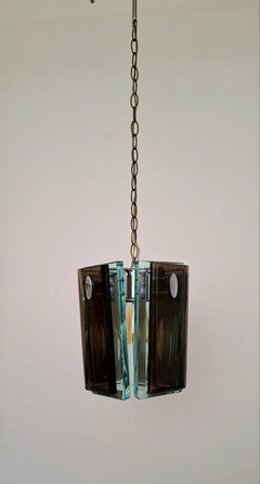 Italian Glass  Pendant  attributed to Max Ingrand 