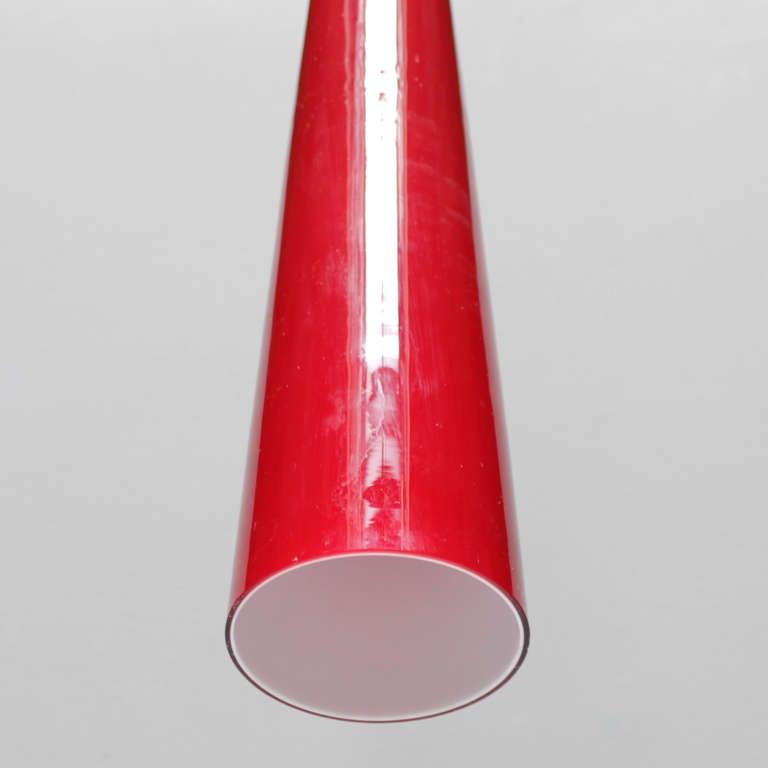 Italian Glass Pendant by Venini For Sale 2