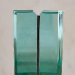 Italian Glass Photo Frame Attributed to Fontana Arte, 1960s