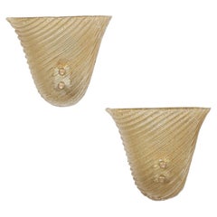 Italian Glass Sconces