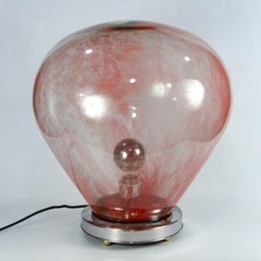 Italian glass table lamp "Urla"