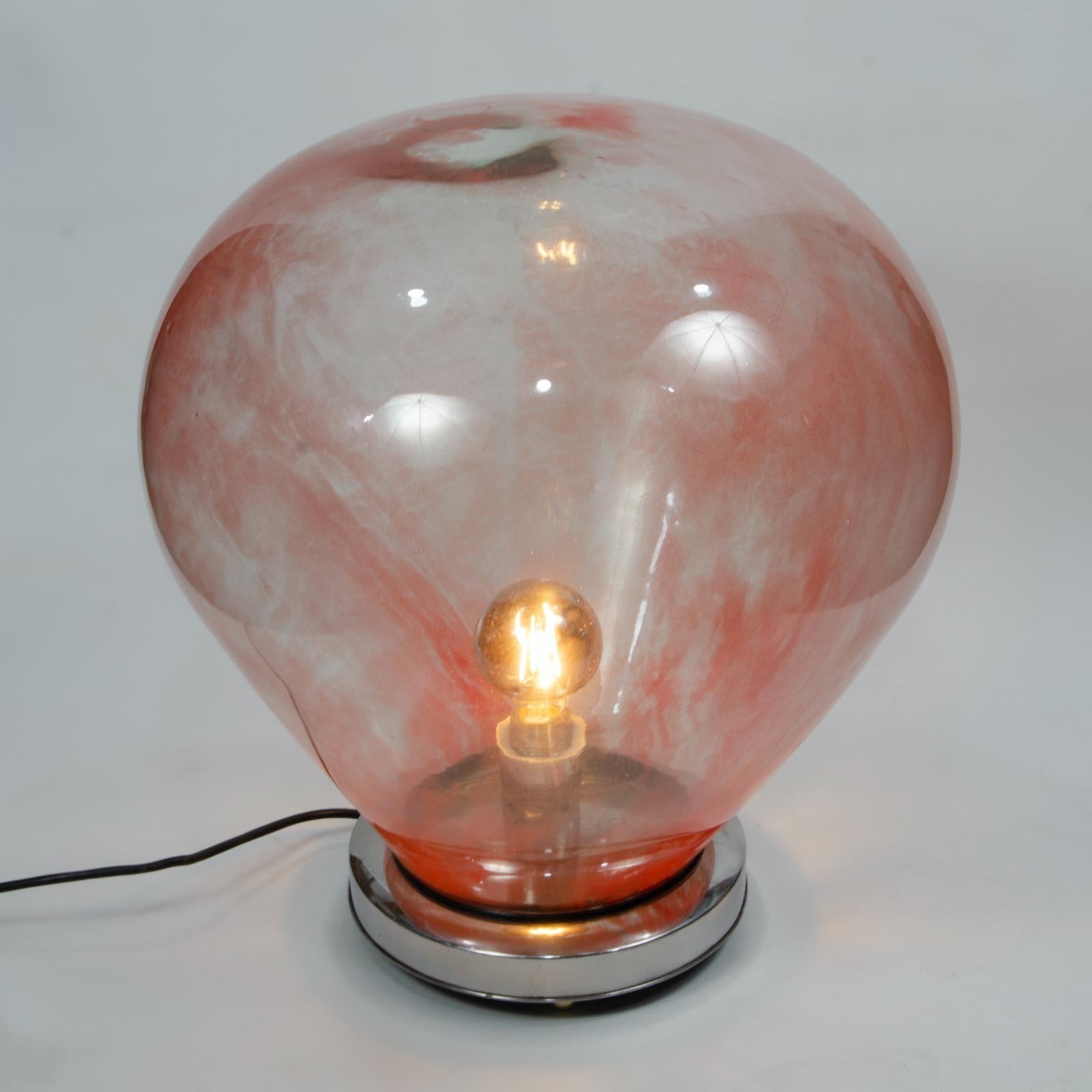 Lampe de table italienne en verre « Urla » Bon état - En vente à Autonomous City Buenos Aires, CABA