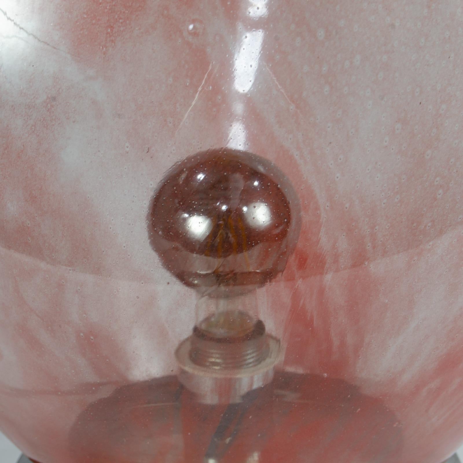 Lampe de table italienne en verre « Urla » en vente 3