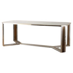 Italian Glass Top Table 1970's