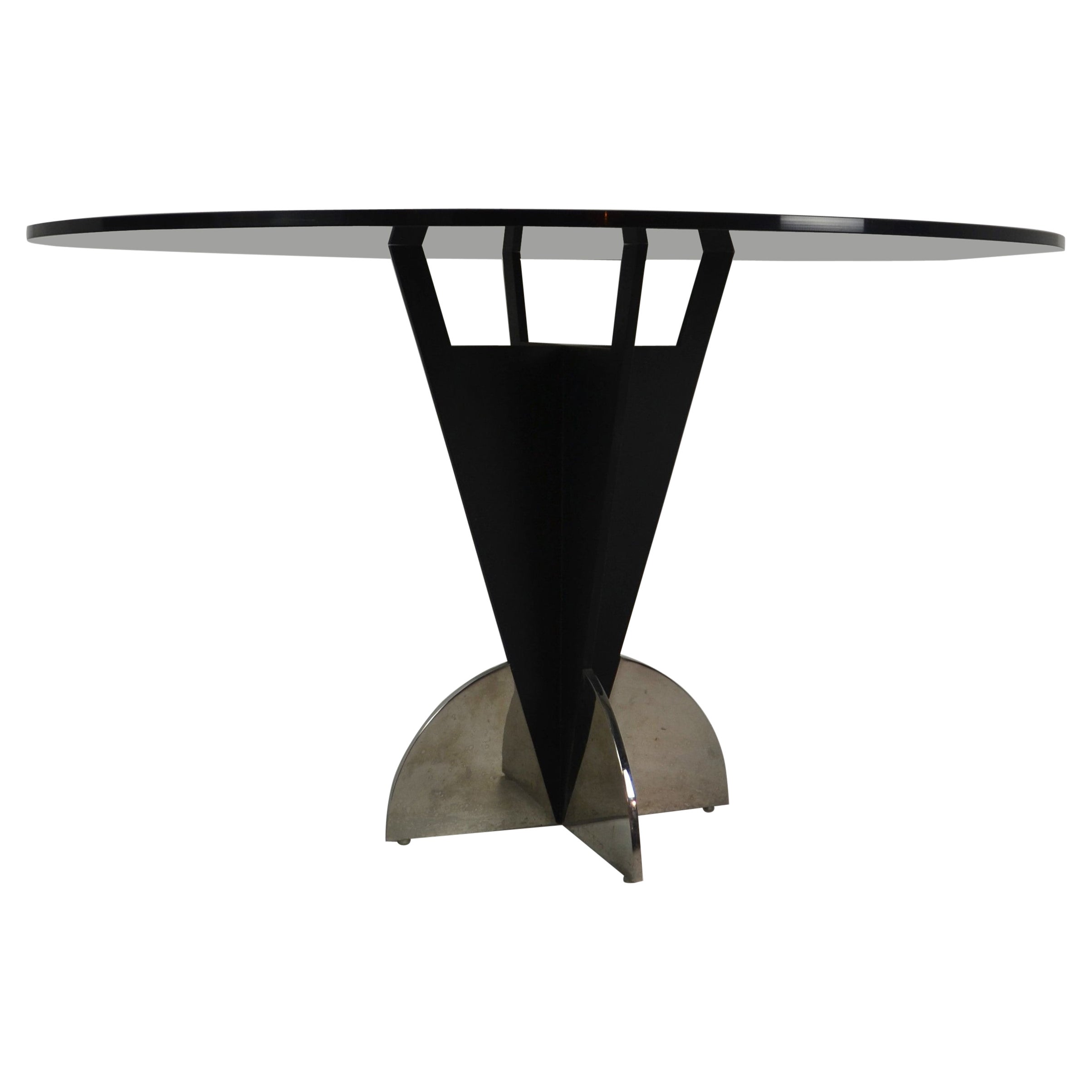 Table italienne en verre en vente