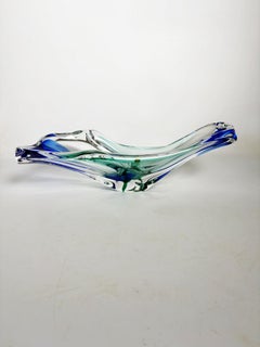 Italian glass trinket dish, 1970
