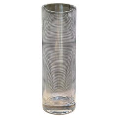 Vintage Italian Glass Vase by Defne Koz for Sottsass Associati for Egizia