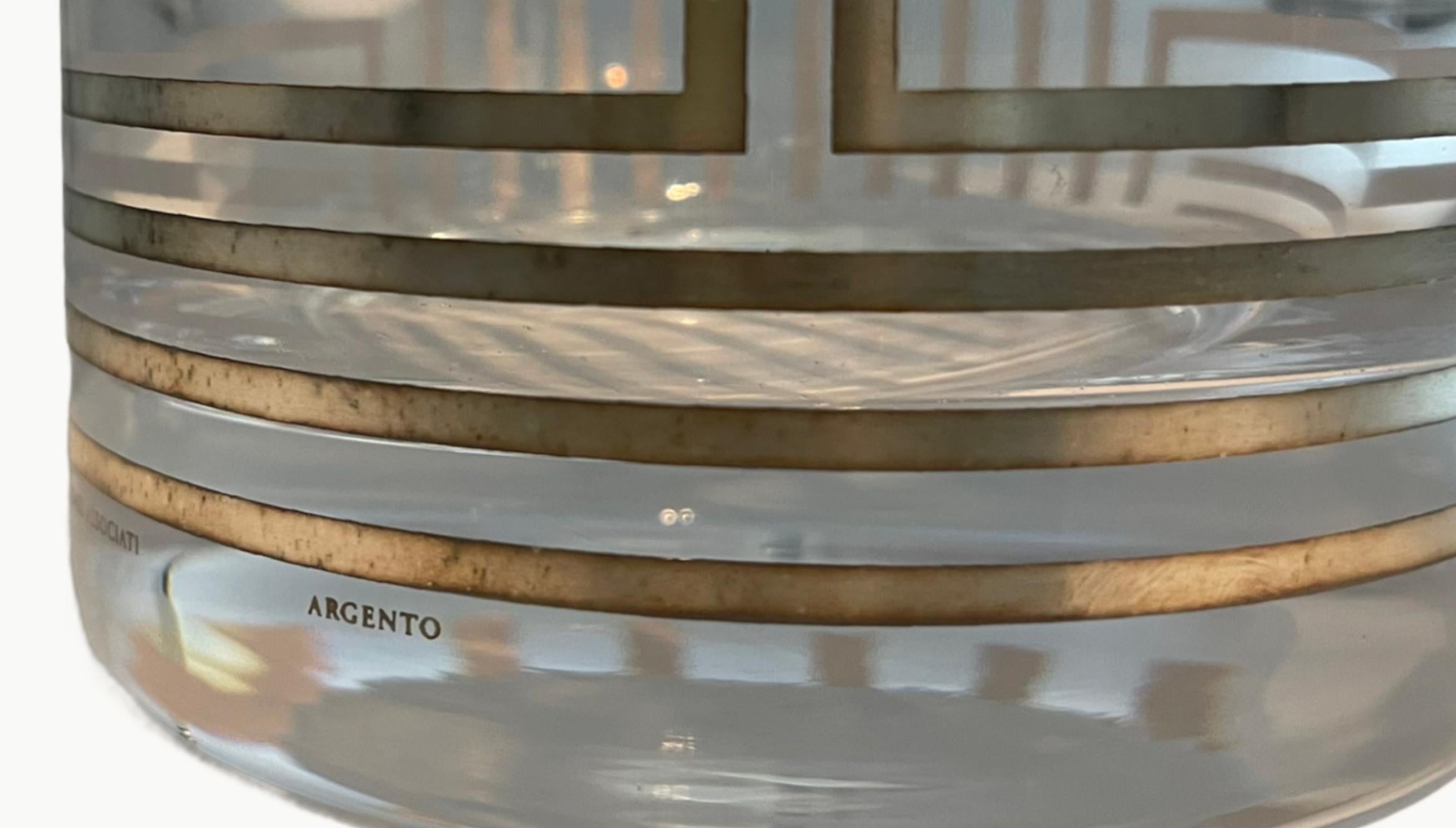 Contemporary Italian Glass Vase by Flavia Alves de Souza for Sottsass Associati for Egizia For Sale