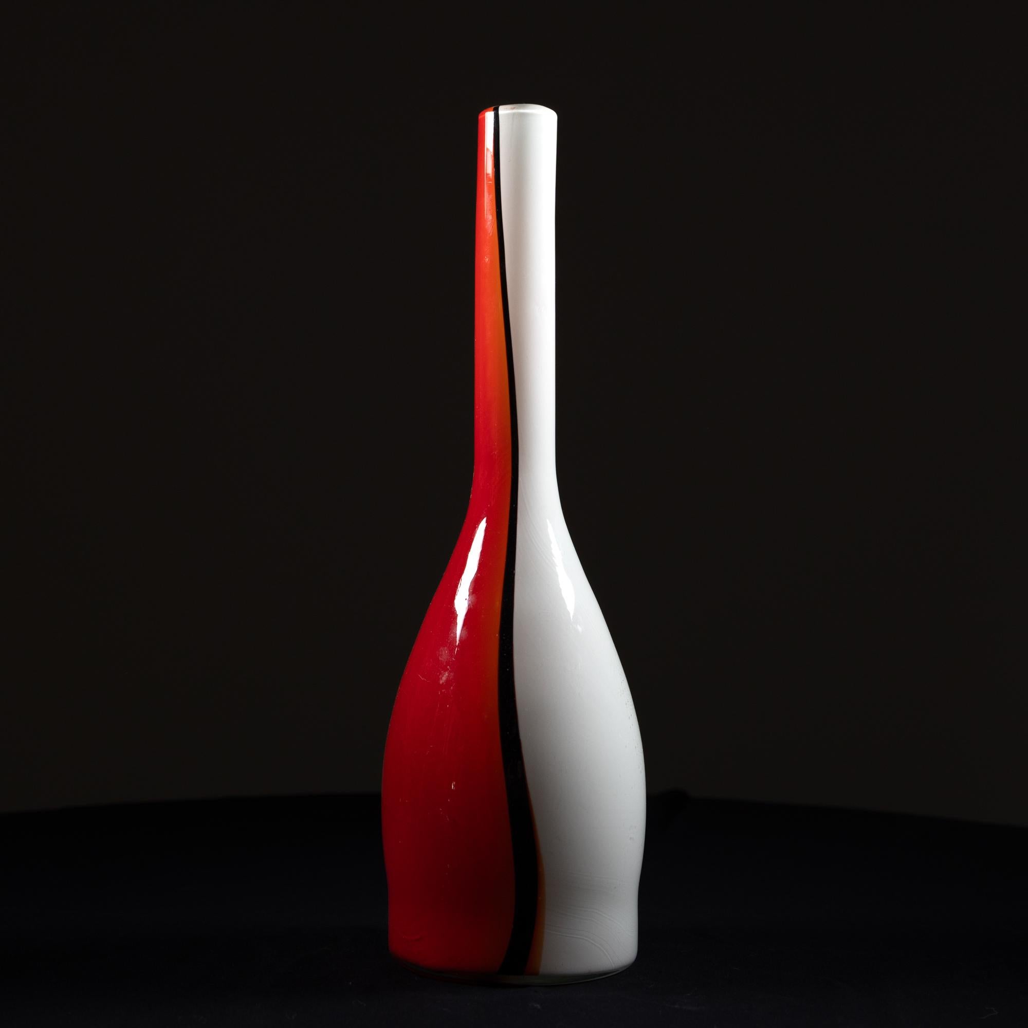 Italian Glass Vases, Murano and Seguso, Mid-20th Century 2