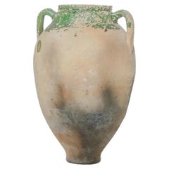 Italian Glazed Olive Jar