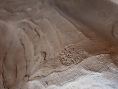 Italian Glazed Terracotta Leopard Figure, 1960s