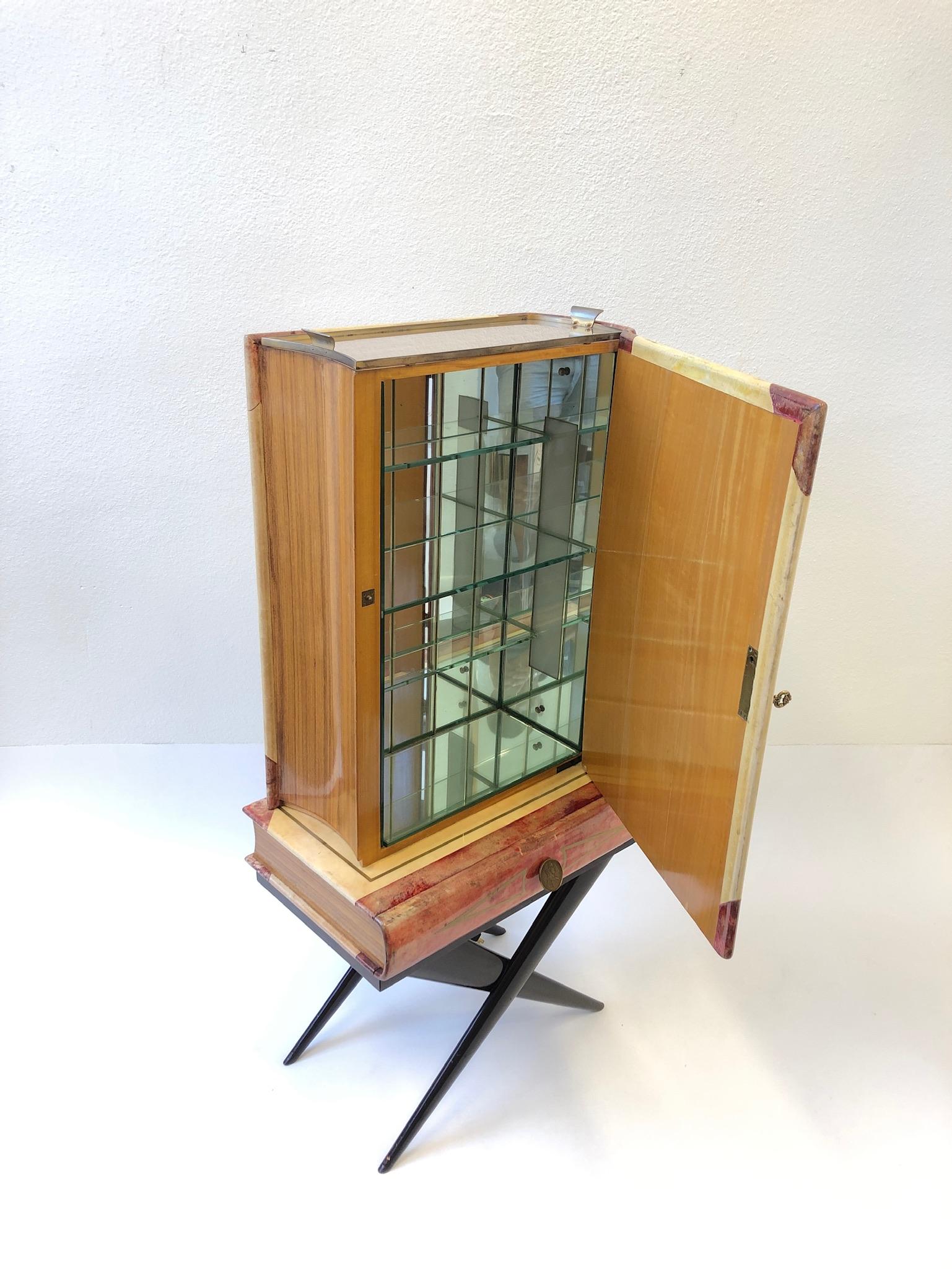 book shaped cabinet