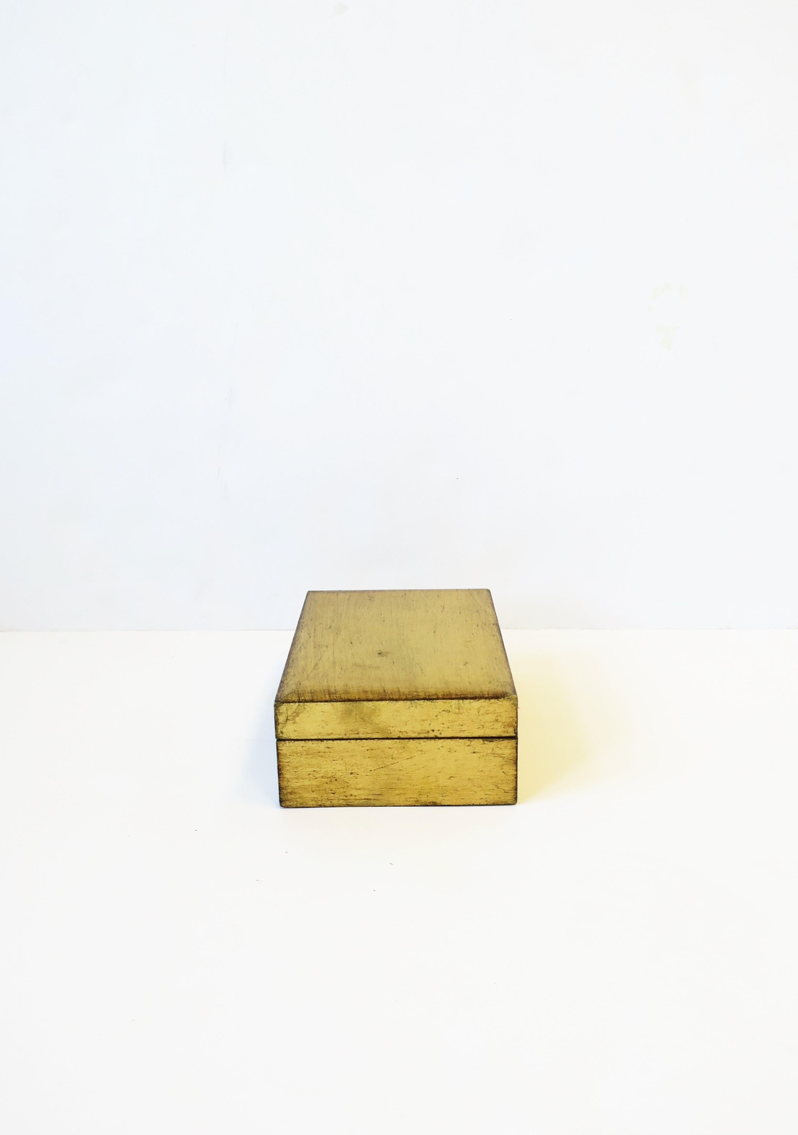 Italian Gold Giltwood Box 3