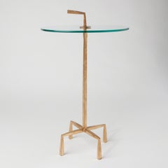 Italian Gold Leaf Accent Table