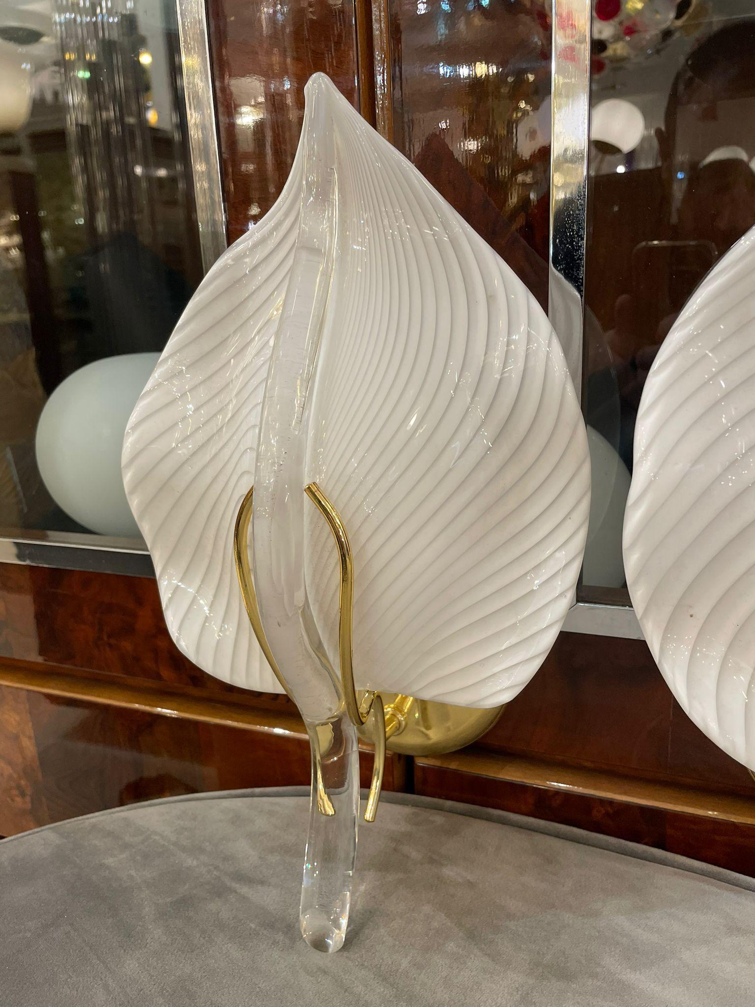 Italian Gold Plated Wall Lights, 1960s In Good Condition For Sale In London, GB