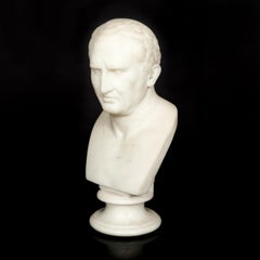 Italienische Grand Tour Antike Marmorbüste des Marcus Cicero, 19.