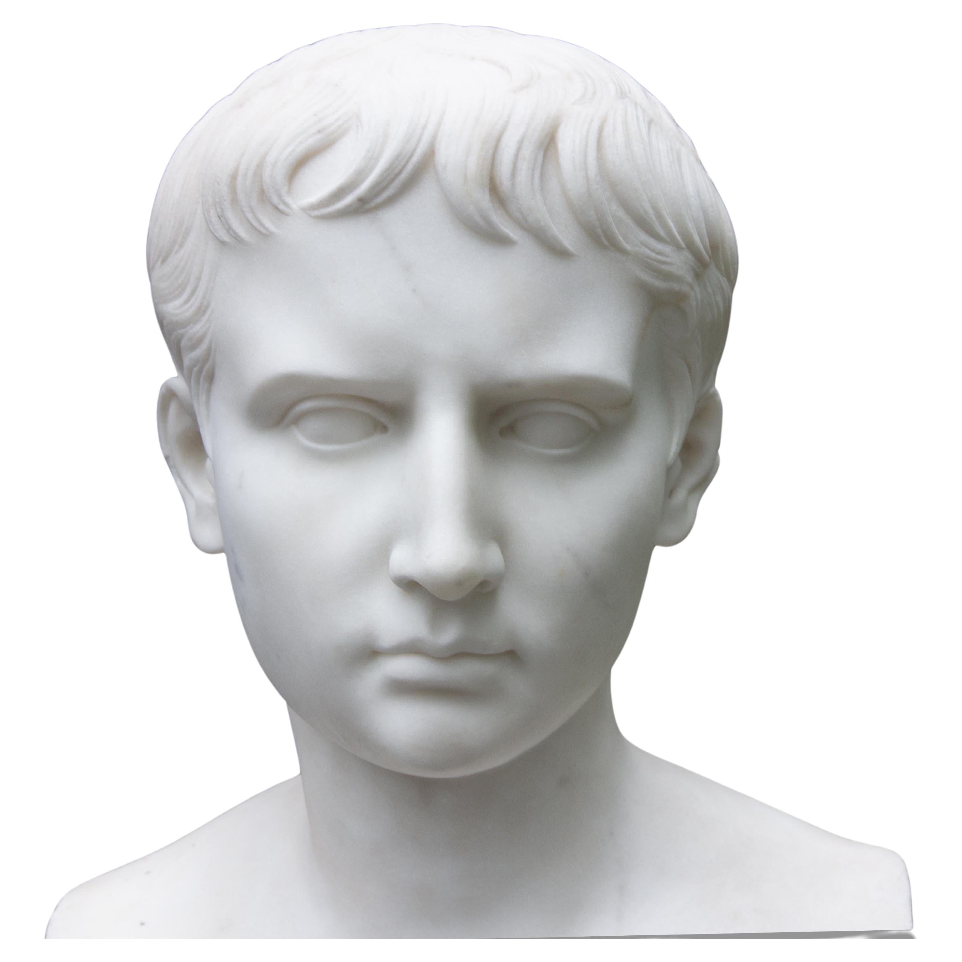 Busto in marmo di Carrara scolpito di Cesare Augusto. Grand Tour italiano. Metà del XIX secolo.



























Scultura greca classica #romana

