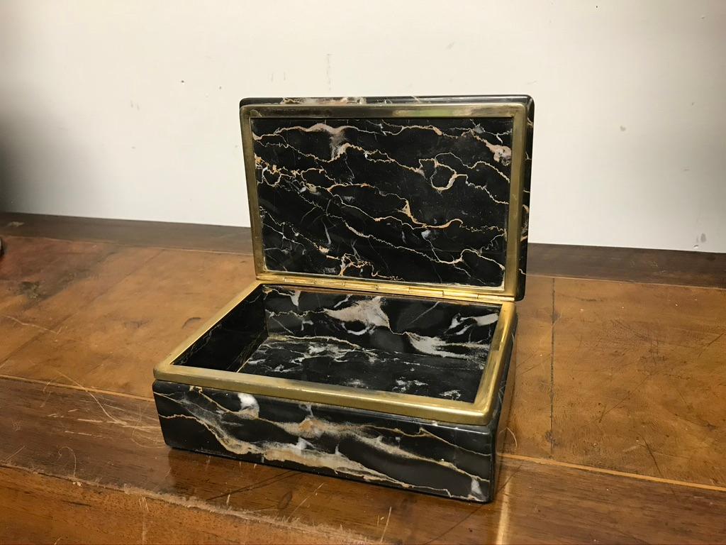 Italian Grand Tour Black Marble Box at 1stDibs black marble tour