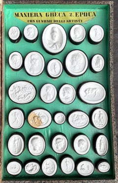 Libro degli intagli in gesso del Grand Tour italiano di Giovanni Liberotti n. 1