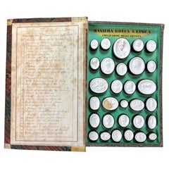 Libro degli intagli in gesso del Grand Tour italiano di Giovanni Liberotti n. 1
