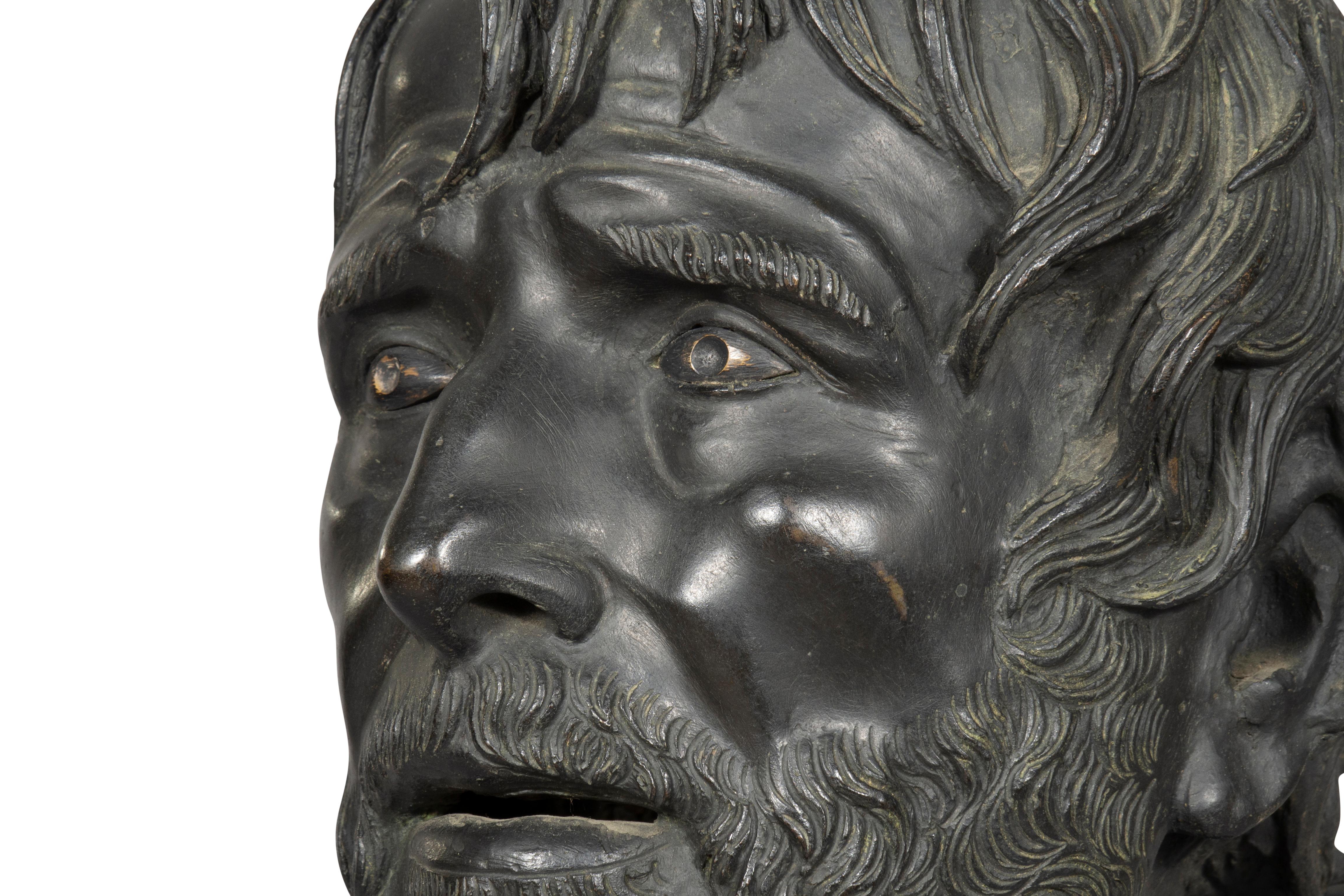 Italian Grand Tour Bronze Bust of Seneca 5