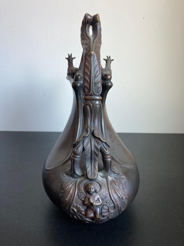 Italian Grand Tour Bronze Ewer from Herculaneum at 1stDibs