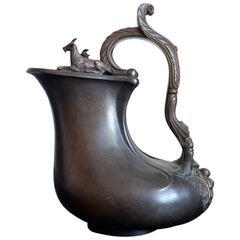 Antique Italian Grand Tour Bronze Ewer from Herculaneum