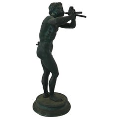 Italian ‘Grand Tour’ Bronze Figure of ‘Pan’, 19th Century