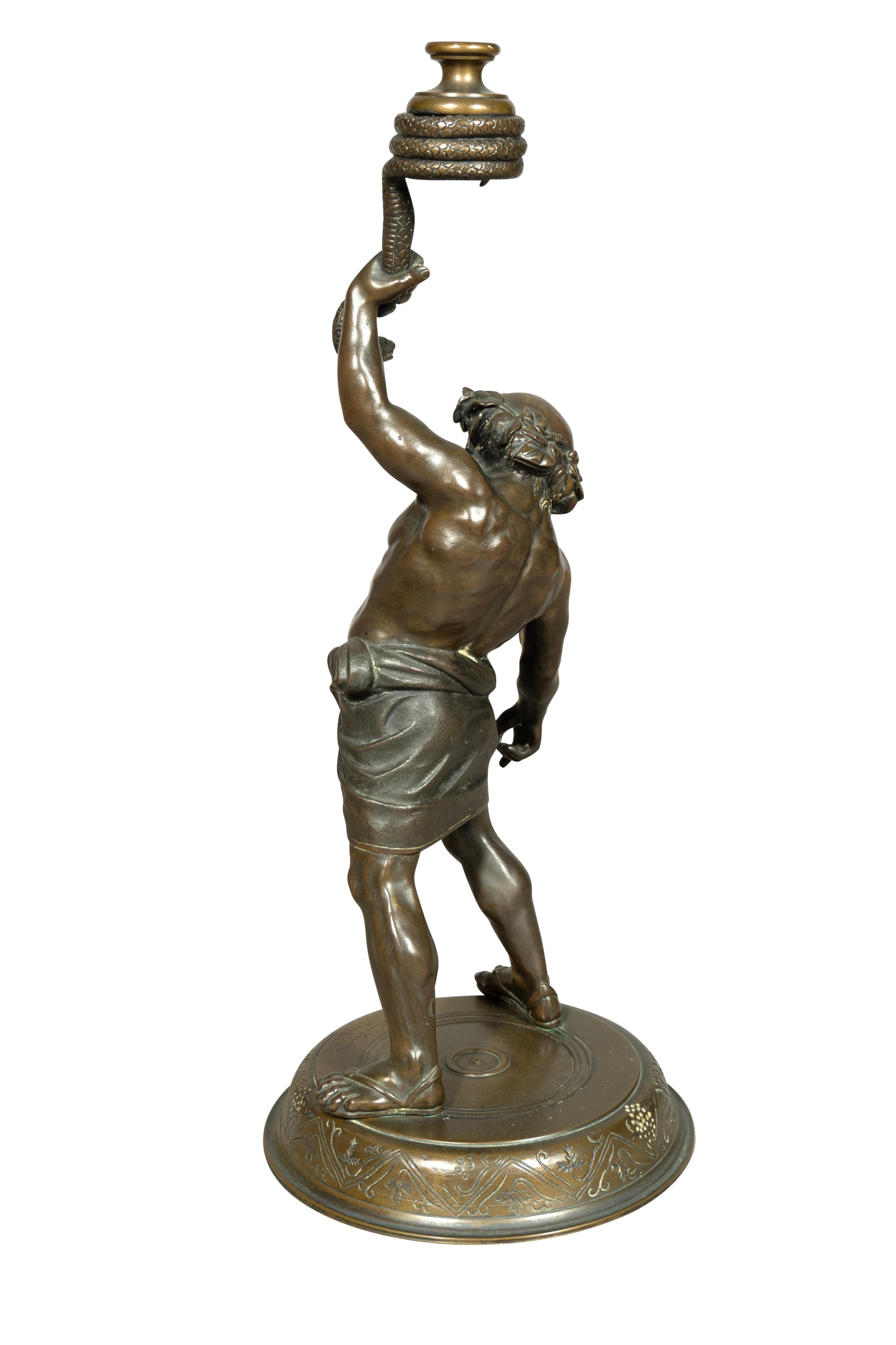 Grand Tour Italiano Bronzo di Bacco in vendita 1