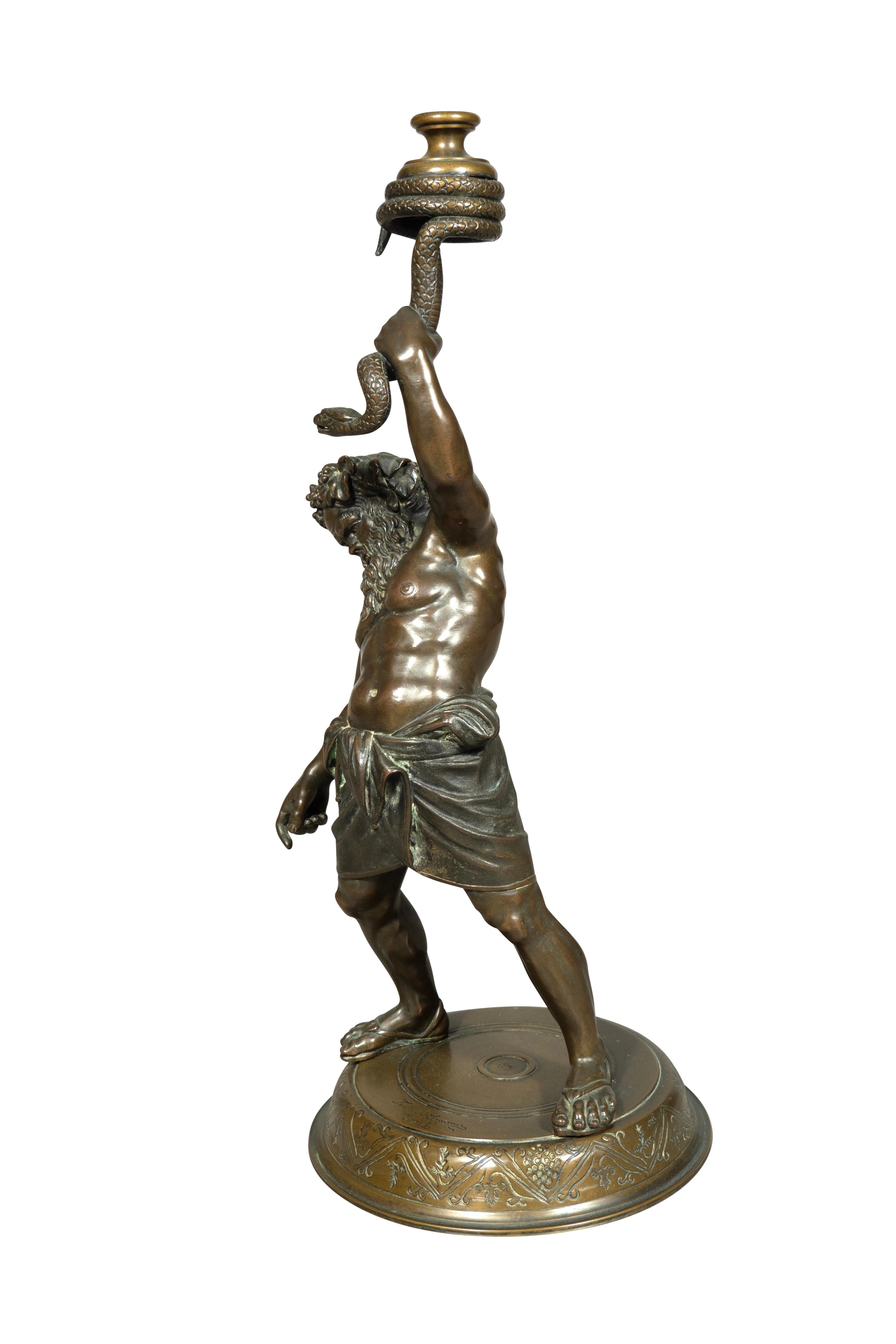 Grand Tour Italiano Bronzo di Bacco in vendita 2
