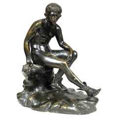 Italian Grand Tour Bronze Of Mercury