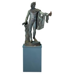 Italienische Grand Tour Bronze des Apollo Belvedere