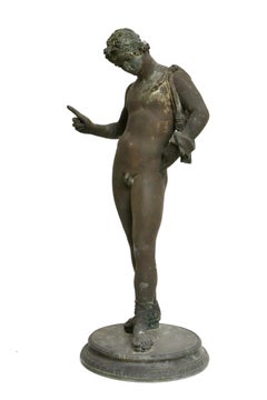 Italian Grand Tour Bronze Sculpture of Apollo, 19th Century