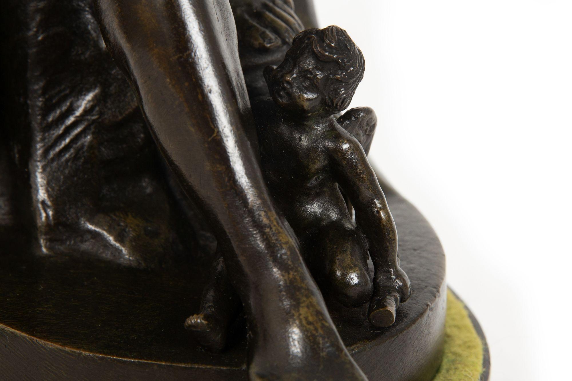 Italian Grand Tour Bronze Sculpture of Ludovisi Mars Ares after Antiquity in vendita 8