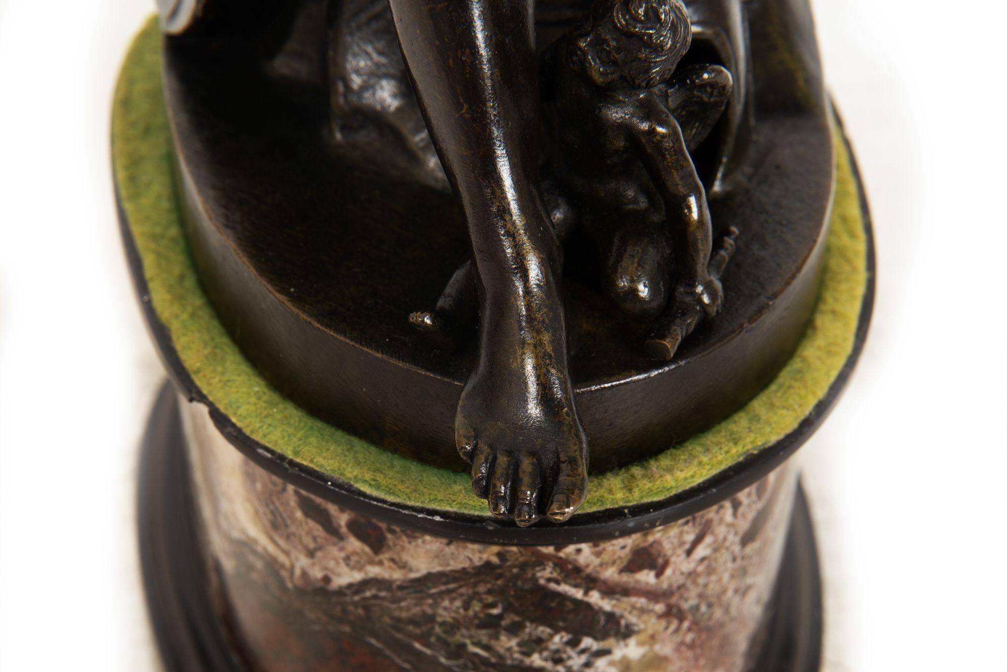 Italian Grand Tour Bronze Sculpture of Ludovisi Mars Ares after Antiquity in vendita 13