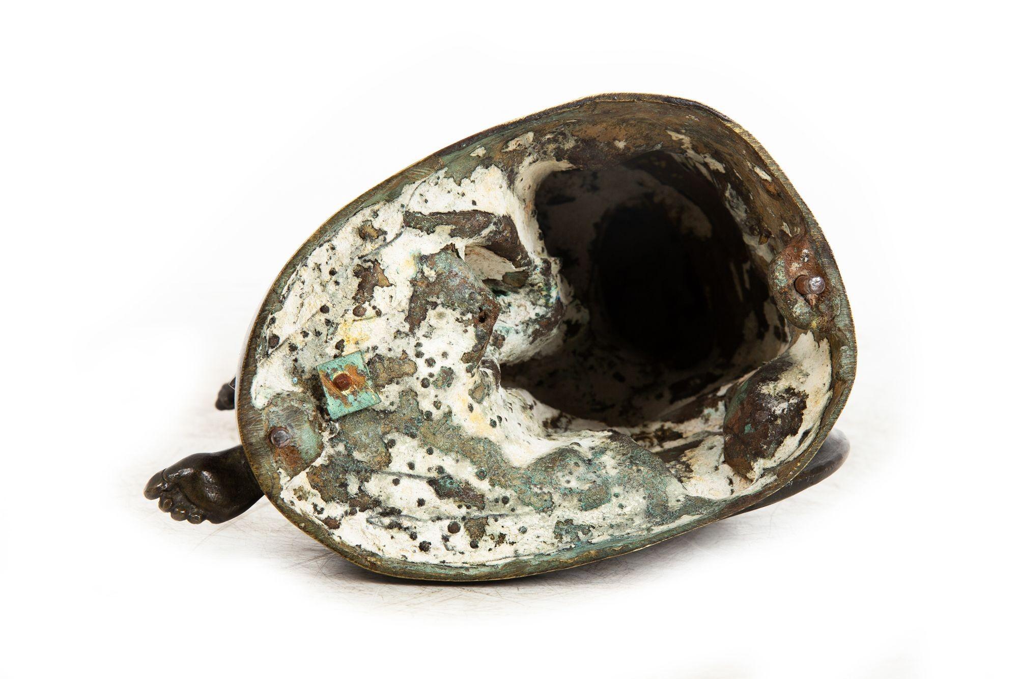 Italian Grand Tour Bronze Sculpture of Ludovisi Mars Ares after Antiquity in vendita 14