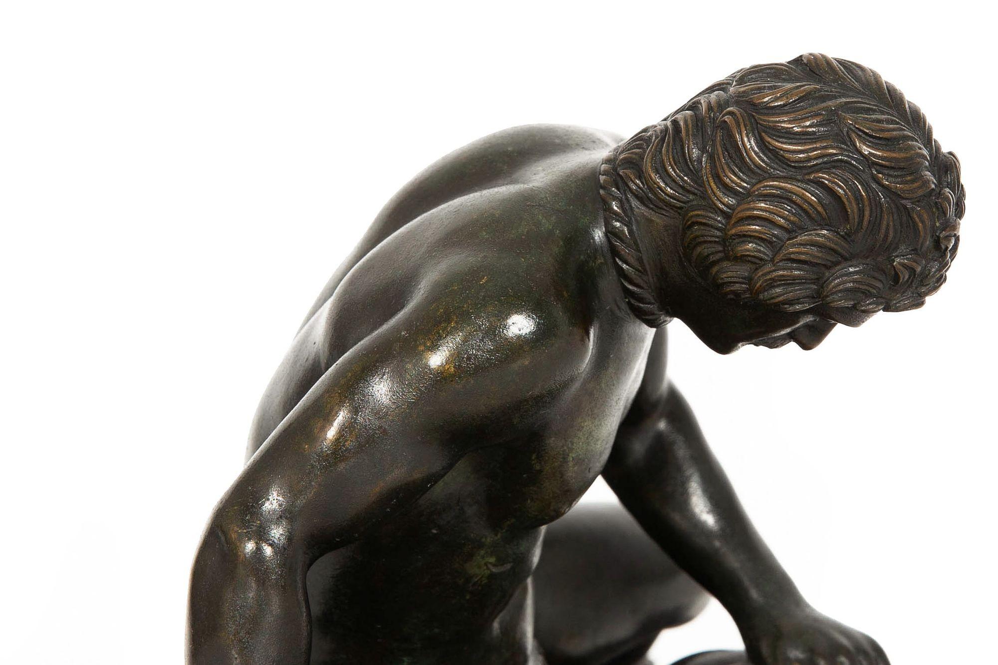 Italian Grand Tour Bronze Sculpture of “The Dying Gaul” after the Antique 6