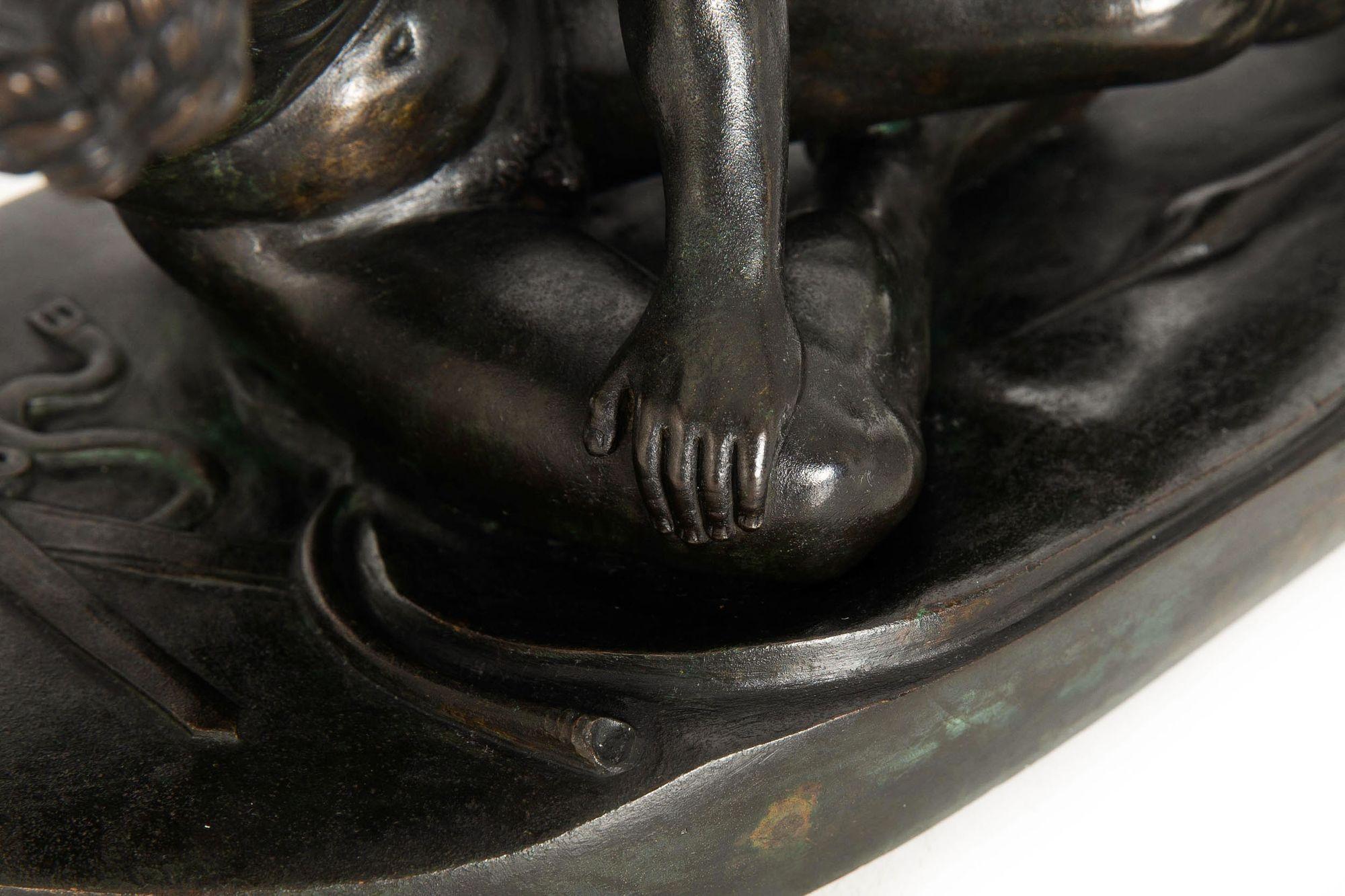 Italian Grand Tour Bronze Sculpture of “The Dying Gaul” after the Antique 13