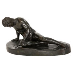 Italian Grand Tour Bronze Sculpture of “The Dying Gaul” after the Antique