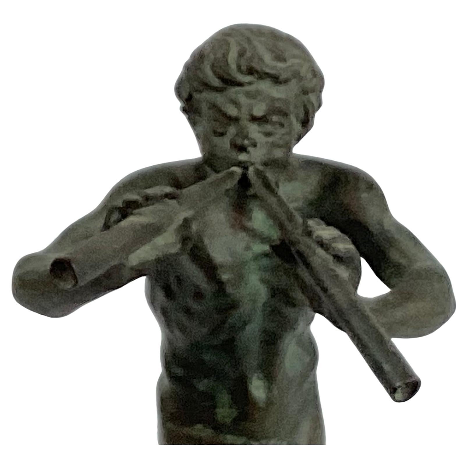 Gran Recorrido Italiano Estatuas de Bronce de Varones Grecorromanos, Lote de Tres en venta 4