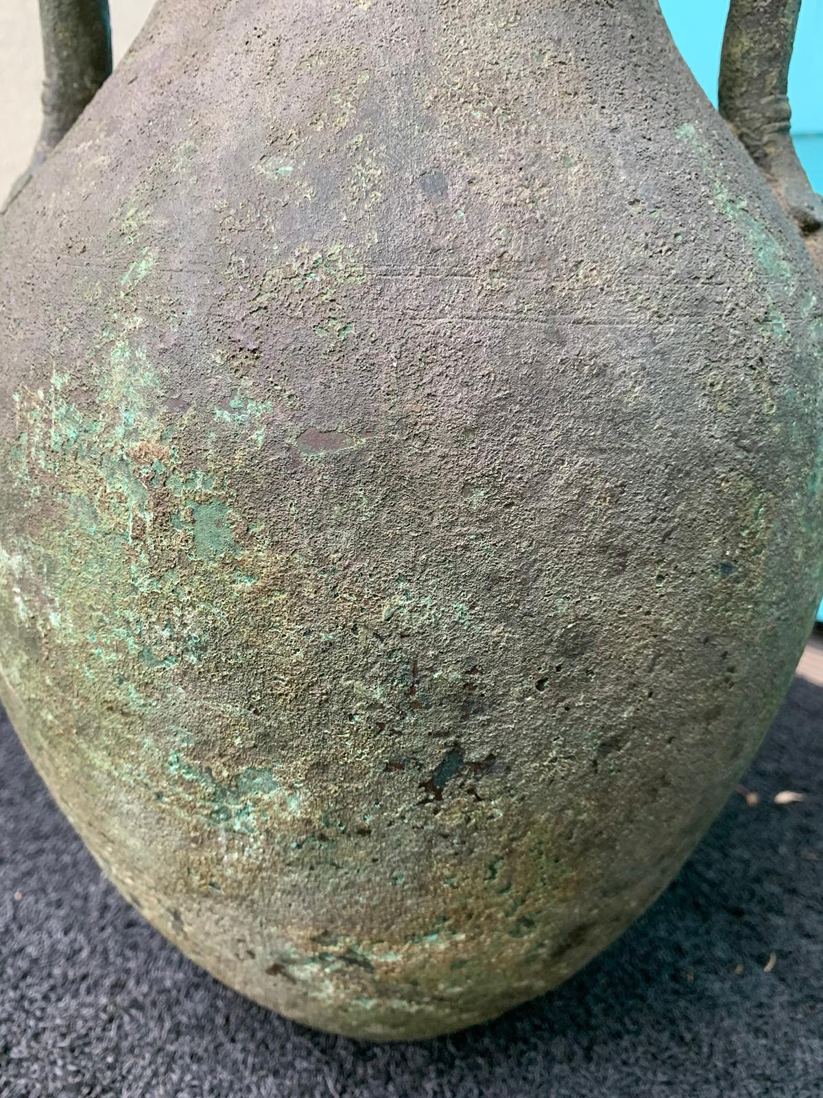 Italian Grand Tour Bronze Vase by De Angelis & Fils, Labeled, circa 1895 For Sale 10