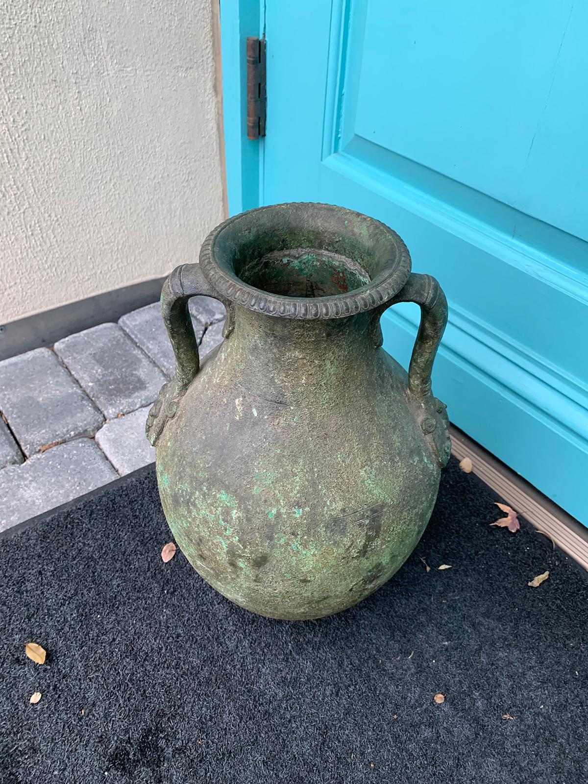 Italian Grand Tour Bronze Vase by De Angelis & Fils, Labeled, circa 1895 For Sale 13
